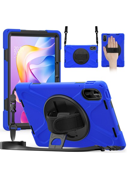 Xiaomi Redmi Pad 2 Kickstand Kılıfı Tpu Pc Silikon Tablet Kılıfı ve Omuz Askısı (Yurt Dışından)