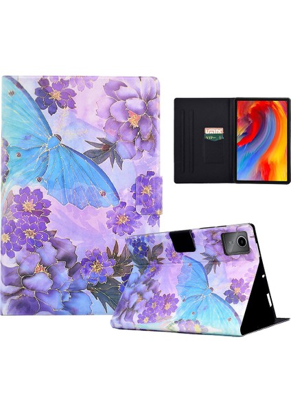 Lenovo Xiaoxin Pad 11 2025 Standlı Deri Kılıf (Yurt Dışından)