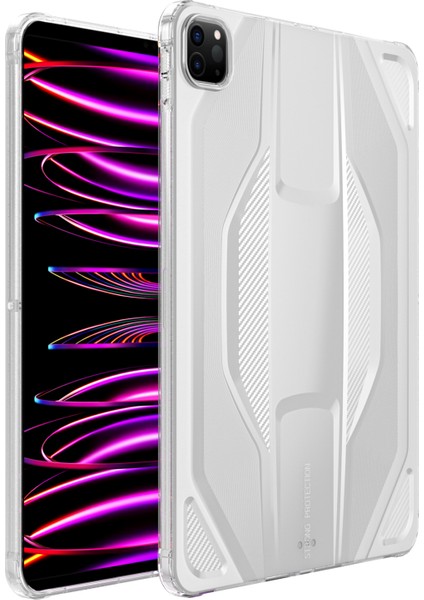 iPad Pro 11 (2024) Düşmeye Karşı Dayanıklı Şeffaf Tpu Tablet Kılıfı (Yurt Dışından)