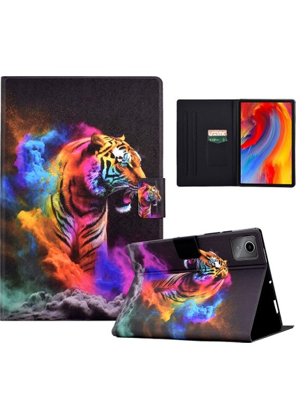 Lenovo Xiaoxin Pad 11 2025 Standlı Deri Kılıf (Yurt Dışından)
