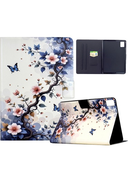 Lenovo Xiaoxin Pad 11 2025 Kart Tutucu Deri Kılıf (Yurt Dışından)