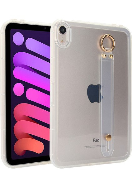 iPad Mini (2024) / (2021) Bileklikli Darbeye Dayanıklı Tpu Tablet Kılıfı (Yurt Dışından)