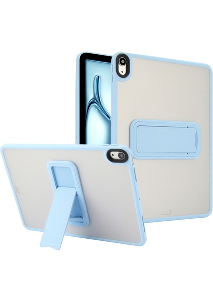 iPad Air 13 (2025) / (2024) Tpu + Pc Skin-Touch Tablet Kılıfı ve Ayaklığı (Yurt Dışından)