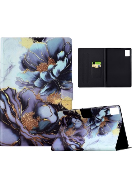 Lenovo Xiaoxin Pad 11 2025 Kart Tutucu Deri Kılıf (Yurt Dışından)