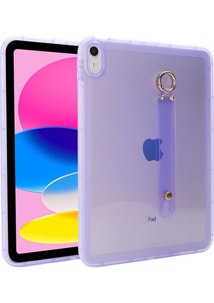 iPad (2025) / 10.9 (2022) Darbeye Dayanıklı Tpu Tablet Kılıfı ve Bileklik (Yurt Dışından)