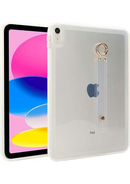 iPad (2025) / 10.9 (2022) Darbeye Dayanıklı Tpu Tablet Kılıfı ve Bileklik (Yurt Dışından)