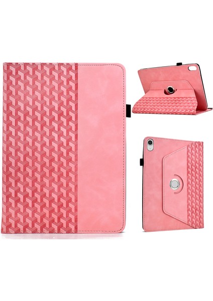 iPad (2025) / 10.9 (2022) Döner Standlı Deri Tablet Kılıfı (Yurt Dışından)