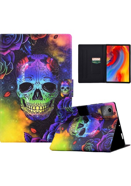 Lenovo Xiaoxin Pad 11 2025 Standlı Deri Kılıf (Yurt Dışından)