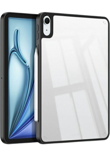 iPad (2025) / iPad 10.9 (2022) Tpu + Akrilik + Pc Mat Darbeye Dayanıklı Tablet Kılıfı (Yurt Dışından)