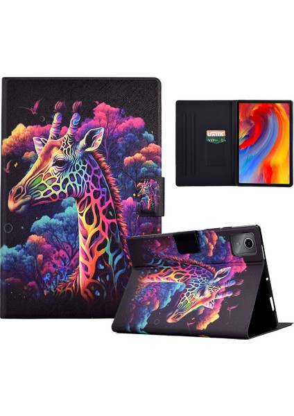 Lenovo Xiaoxin Pad 11 2025 Standlı Deri Kılıf (Yurt Dışından)