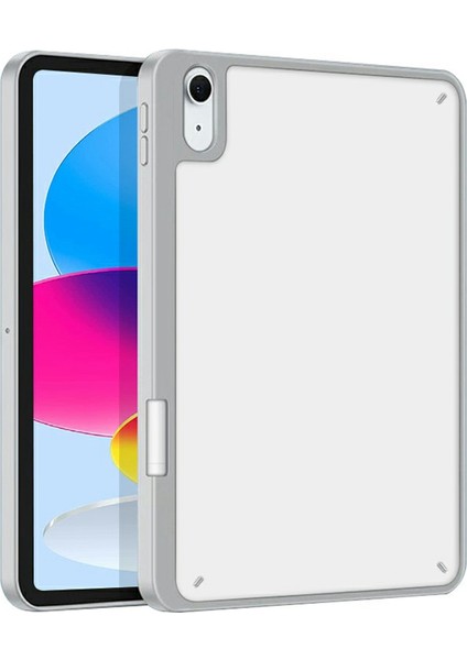iPad Air 11 (2025) / (2024) Akrilik + Pc Mat Tablet Kılıfı ve Kalemlik (Yurt Dışından)