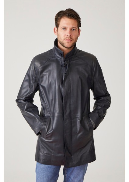 Erkek Kaban Lacivert E-65 modelleri