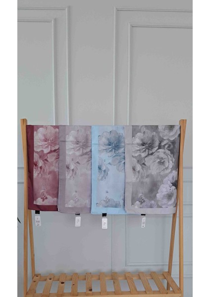 Gri Çiçekli Şal, Soft Şal, indirimleri