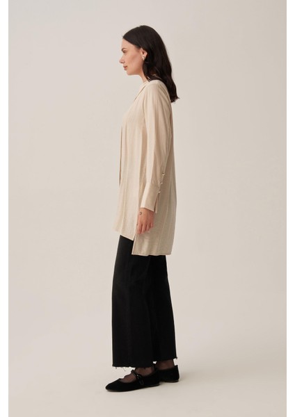 Taş-Kırışık Efektli Şık Poplin Gömlek fiyatları