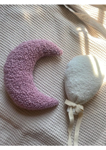 Teddy Moon Yastık Pembe fırsatları