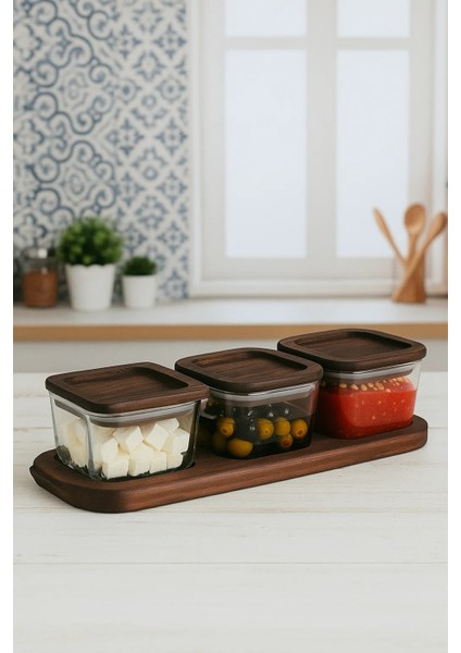 Nero - Enzo - 7 Parça Cam Kahvaltılık Kahvaltı Takımı Kahvaltı Seti fiyatları