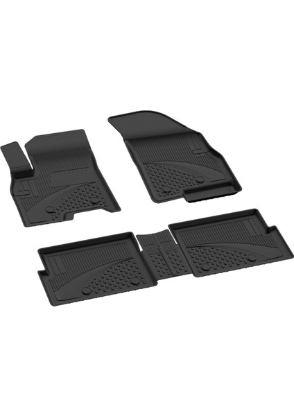 Chery Tiggo 7 Pro / Pro Max 2020-2025 Uyumlu 4.5D Premium Havuzlu Oto Paspas- Tiggo 7