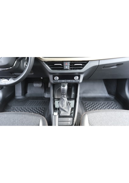 Skoda Kamiq 2020-2025 Uyumlu 4.5D Premium Havuzlu Oto Paspas- Kamiq