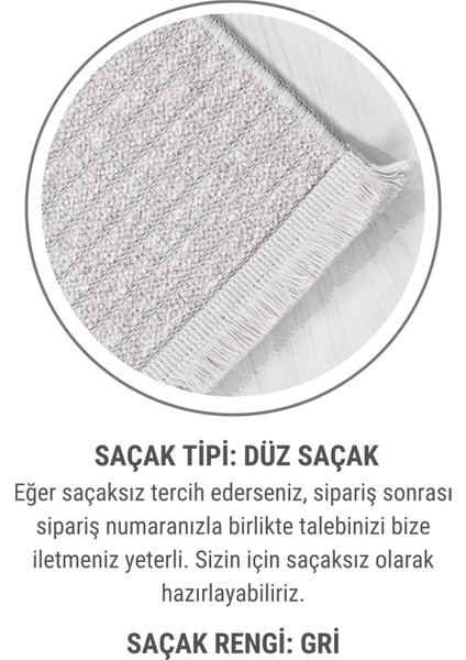 Lidya Bukle Gri Çizgili Halı – Kaydırmaz, Kadife Dokulu, Kolay Temizlik, Modern ve Hijyenik Tasarım