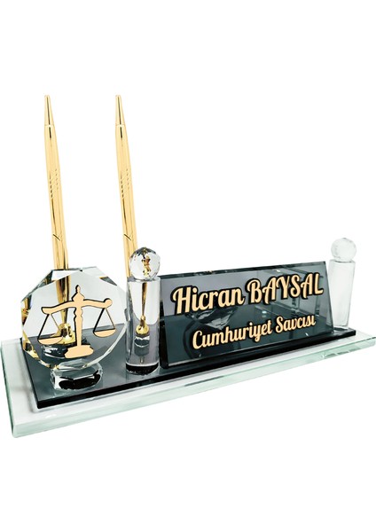 Cumhuriyet Savcısına Masaüstü Isimlik