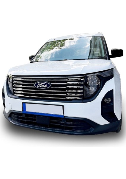 Ford Tourneo Courier Krom Ön Panjur 8 Parça 2024 Üzeri Paslanmaz Çelik fırsatları