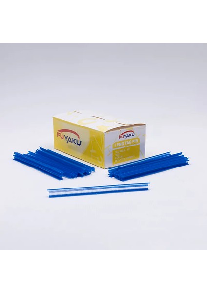 5 mm I-End Mikro Ince (Fine) Kılçık Etiketleme Plastiği Renkli (10.000 Adet)