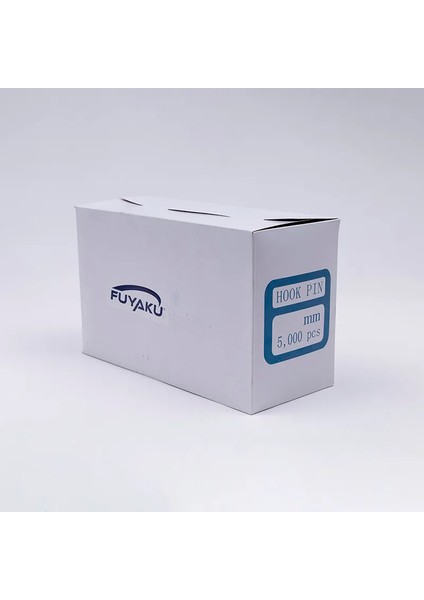 35 mm Hook Pin Açık Kanca Kılçık Etiketleme Plastiği Şeffaf (5.000 Adet)