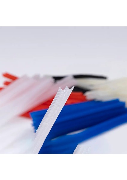 9 mm I-End Mikro Ince (Fine) Kılçık Etiketleme Plastiği Şeffaf (10.000 Adet) fırsatları