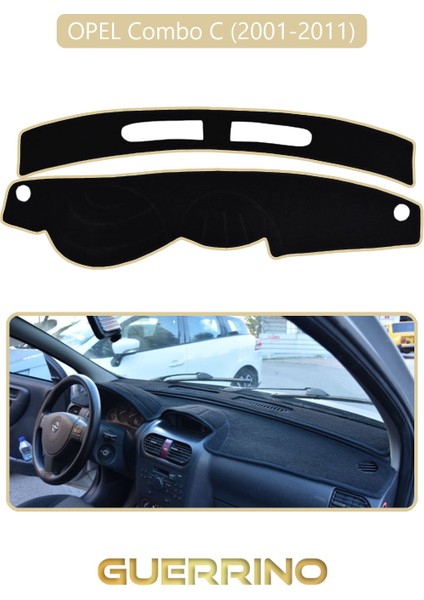 Opel Combo C (2001-2011)TORPİDO Koruma Halısı Bej Kenar