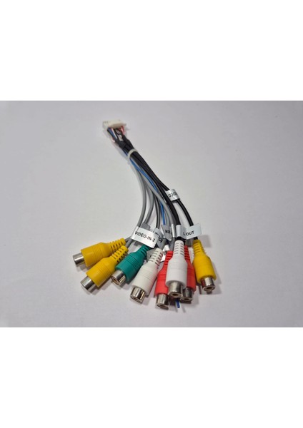 Android Teyp Amfi Soketi - Android Multimedya Teypler Için Anfi Soketi - Android Oem Double Teyp Amfi Bağlantı Kablosu