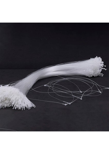 20" Elle Geçmeli Kılçık Etiketleme Plastiği Şeffaf (1.000 Adet)