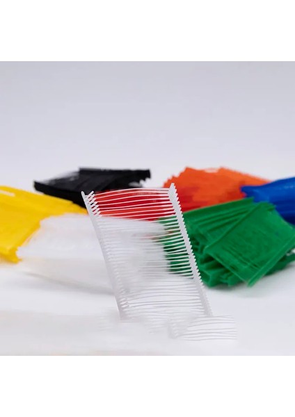 17 mm Standart Kılçık Etiketleme Plastiği Şeffaf (10.000 Adet) fırsatları