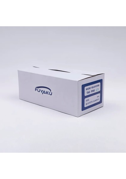 75 mm Mikro Standart Kılçık Etiketleme Plastiği Siyah (10.000 Adet)