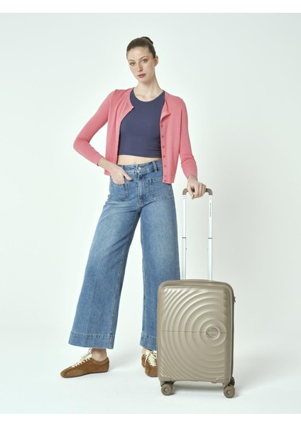 Trolley Valiz Şampanya Kabin Boy 14BNT8002-03-SMP fırsatları