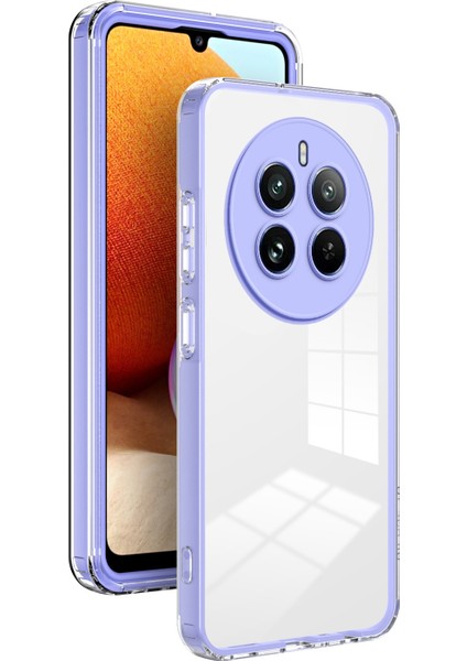 Realme 12 Pro Için Tpu + Pc Telefon Kılıfı (Yurt Dışından)