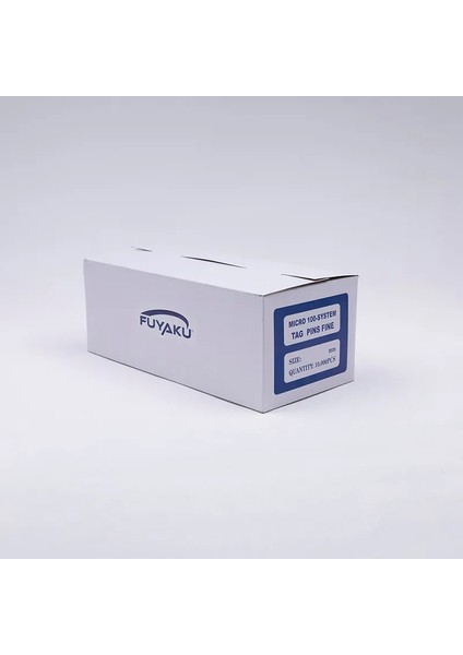 15 mm Id-End Mikro Ince (Fine) Kılçık Etiketleme Plastiği Siyah (10.000 Adet)