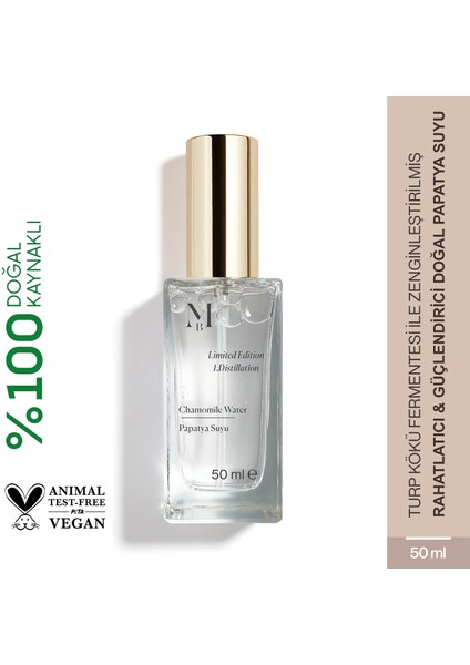 Papatya Suyu Nemlendirici Saç Açıcı Tonik 50 ml