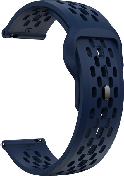 Delikli Tokalı Silikon Saat Kayışı 20MM (Yurt Dışından) fırsatları