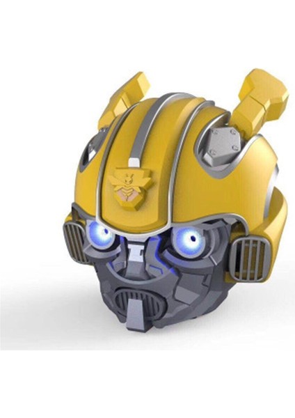Bumblebee Bluetooth Hoparlör Karikatür Transformers Yaratıcı Karikatür Kart Açık Hava Kablosuz Hoparlör Subwoofer (Yurt Dışından)