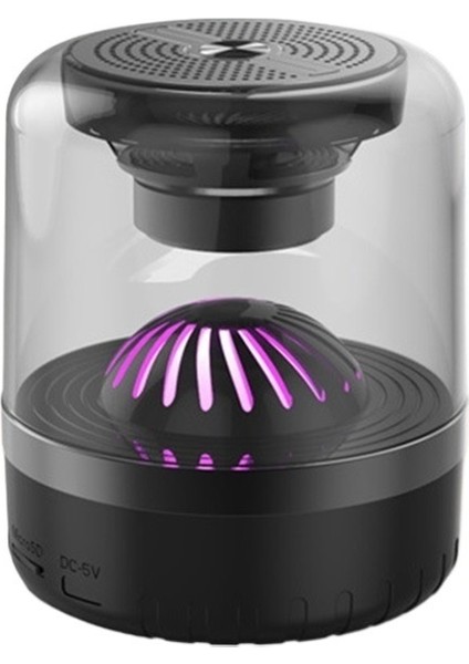 Renkli Nefes Alan Işık Bluetooth Hoparlör Çevre Cam Ses Boşluğu Bluetooth Küçük Hoparlör Tf Kart Fonksiyonu (Yurt Dışından) modelleri