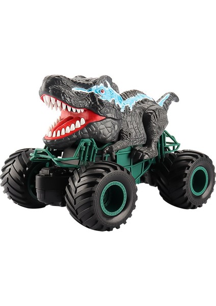 Çocuk Oyuncağı Sprey Dinozor Uzaktan Kumandalı Arazi Aracı Triceratops Tyrannosaurus Rex Tırmanma Canavar Kamyonu (Yurt Dışından)