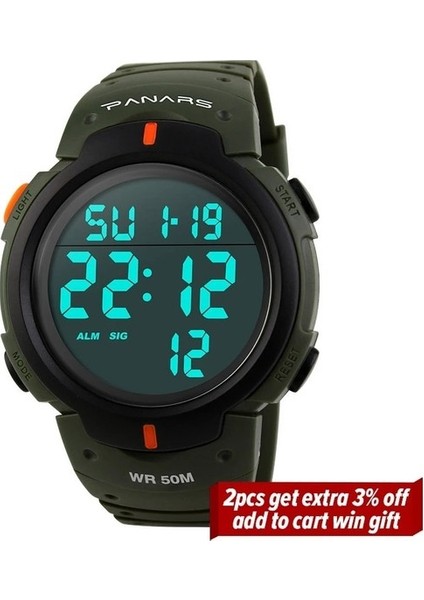 Standart Mavi Siyah Synoke Açık Spor Izle Erkekler Büyük Arama Çok Fonksiyonlu Dijital Saat Erkekler Için Su Geçirmez Saatler Çalar Saat Reloj Hombre 1251 (Yurt Dışından)