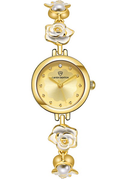 Kadın Kol Saati - Kamelya Bilezik Kuvars Eller (Yurt Dışından)