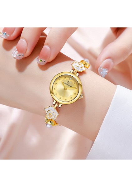 Kadın Kol Saati - Kamelya Bilezik Kuvars Eller (Yurt Dışından) fiyatları