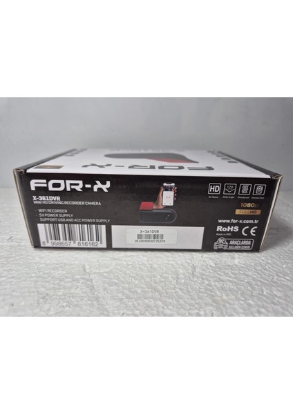 Dvr Kamera - For-X X-361DVR - Araç Kayıt Kamerası , Hareket Sensörlü Dvr Kamera fırsatları