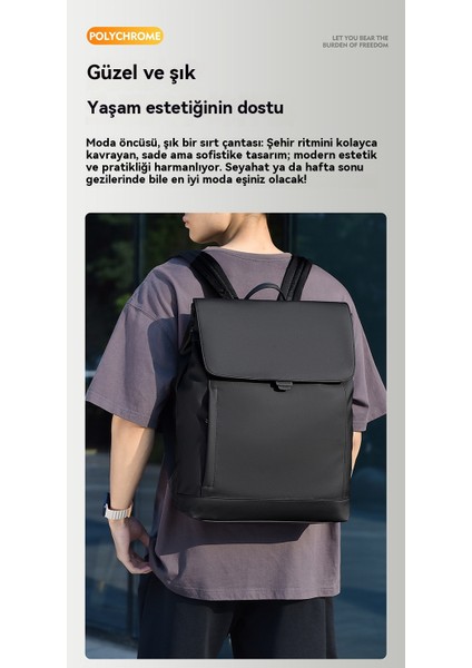 Yeni Erkek Iş Seyahat Sırt Çantası Üst Düzey Işe Gidip Gelme Bilgisayar Çantası Erkek Büyük Kapasiteli Sırt Çantası (Yurt Dışından) modelleri