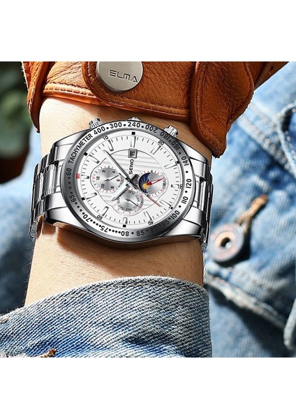 Erkek Kol Saati - Moda Takvimi Aydınlık Suya Dayanıklı (Yurt Dışından) modelleri