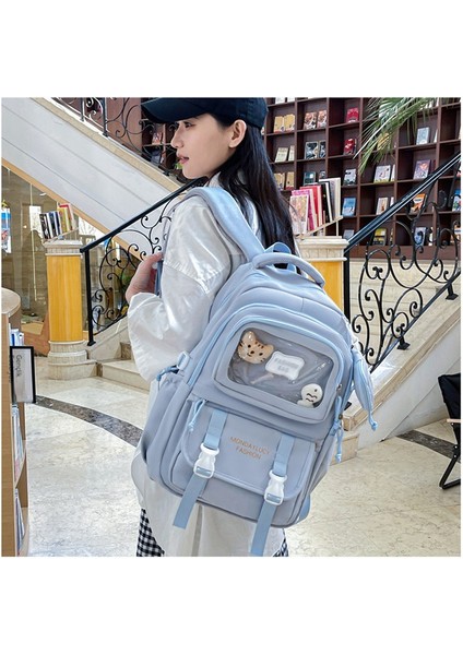 Ağrı Katmanlı Japon Tarzı Basit Sırt Çantası, Büyük Kapasiteli Çok Bölmeli Ortaokul ve Lise Öğrencileri Için Okul Çantası, Eğlence Seyahat Sırt Çantası-Alibaba (Yurt Dışından) fiyatları