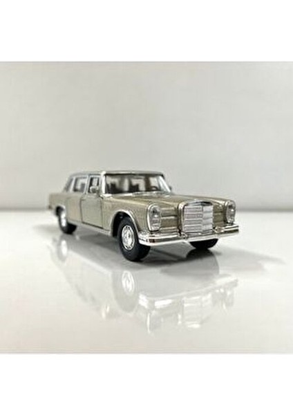 1963 Mercedes-Benz 600 1/36 Ölçek Welly Diecast Metal Model Araba Oyuncak Araba Çek Bırak Araba