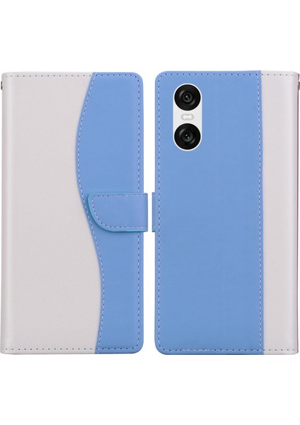 Sony Xperia 10 Vı Için Kabartmalı Iki Renkli Kılıf (Yurt Dışından)